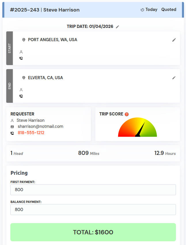 Use Smart Pricing + Trip Score screenshot